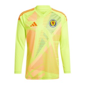 Schotland Doelman Shirt EK 2024 gele Lange Mouw